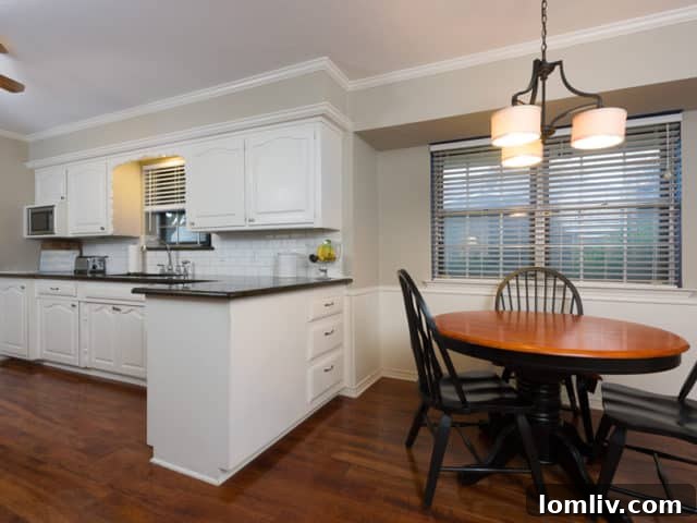 Modern and clean guest bathroom