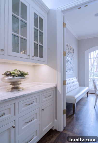 Elegant Bathroom with Modern Fixtures and Natural Light