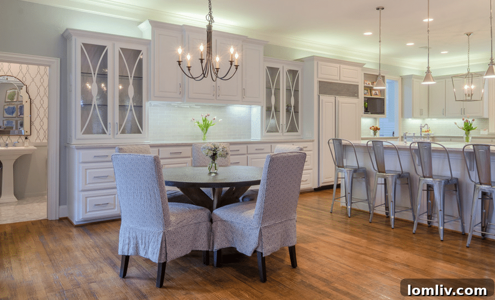 Spacious Contemporary Kitchen Design by Sharon Flatley