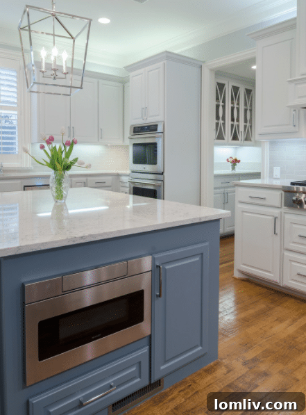 Modern Bathroom Vanity with Double Sinks and Artistic Tile