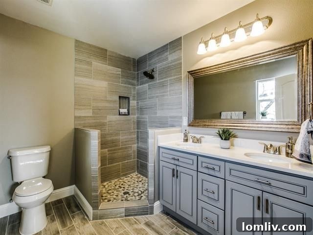 View of Living Room from Kitchen Entrance