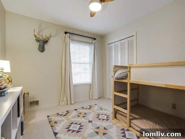 Detailed View of Backyard Landscaping and Greenery