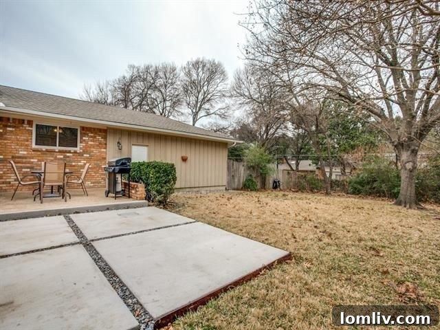 Side View of Property with Pristine Landscaping