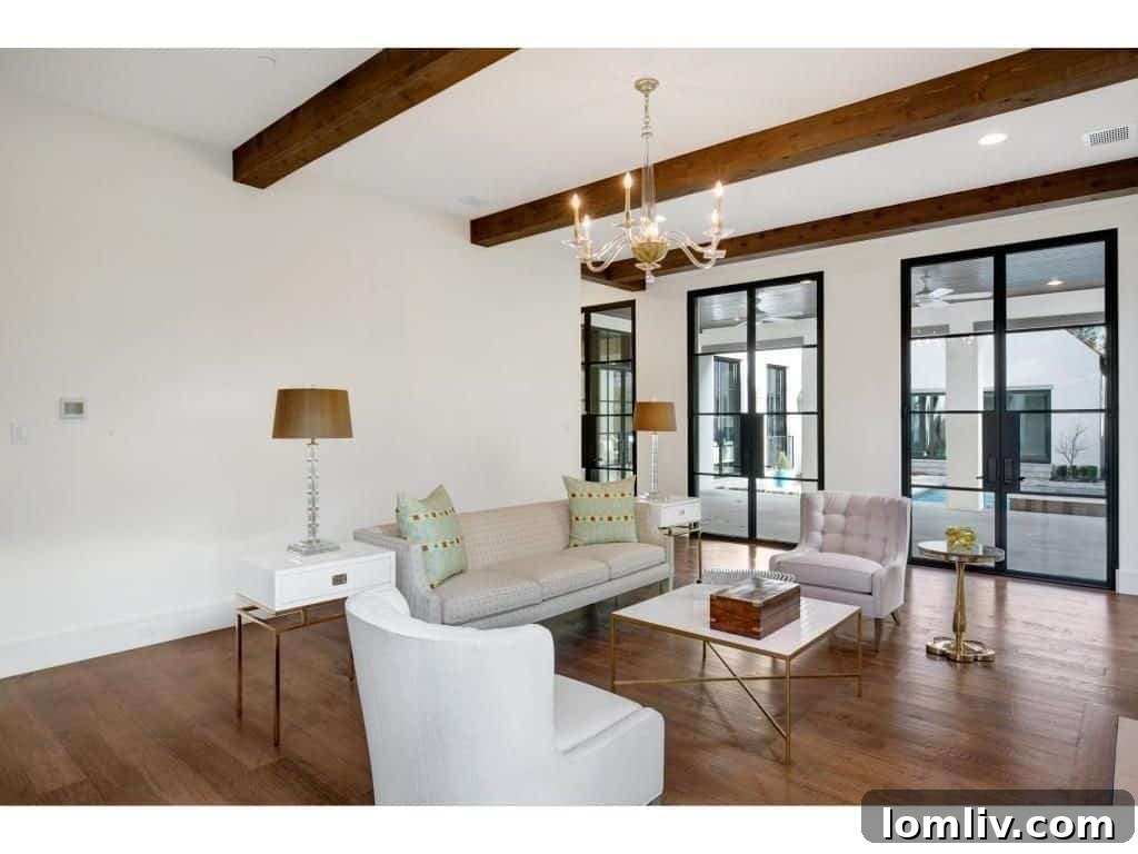 Spacious living area designed for comfort and elegance.