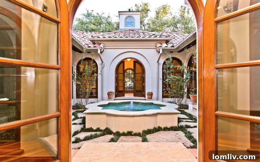 4415 Lively Ln Preston Hollow Mediterranean Villa exterior