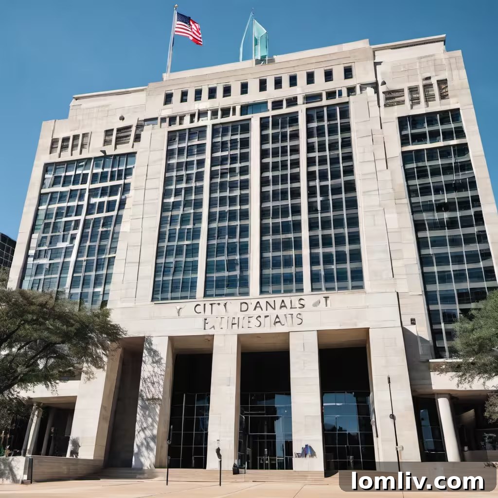 City skyline demonstrating urban density