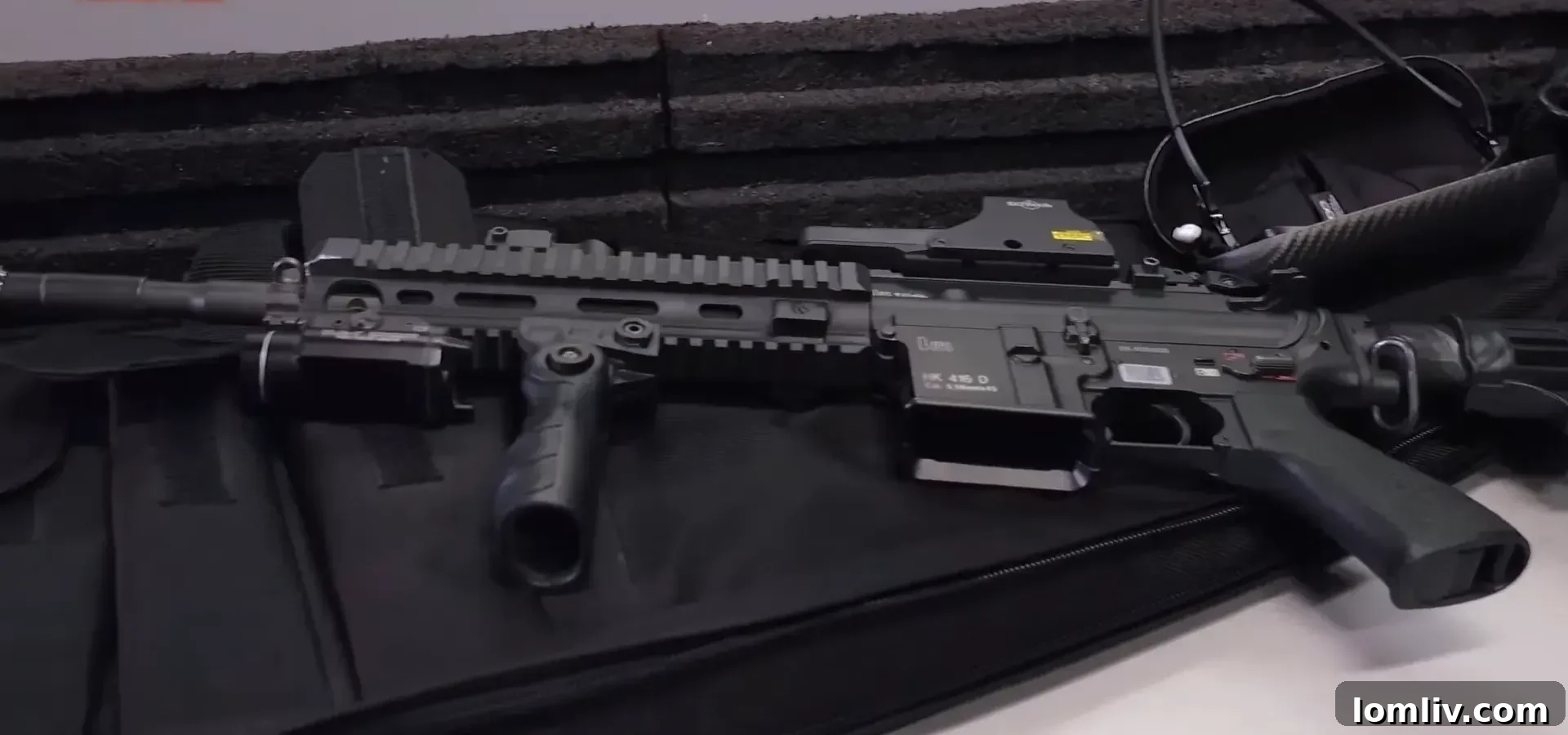 Aerial view of the scene following the assassination attempt on Donald Trump in Butler, Pennsylvania