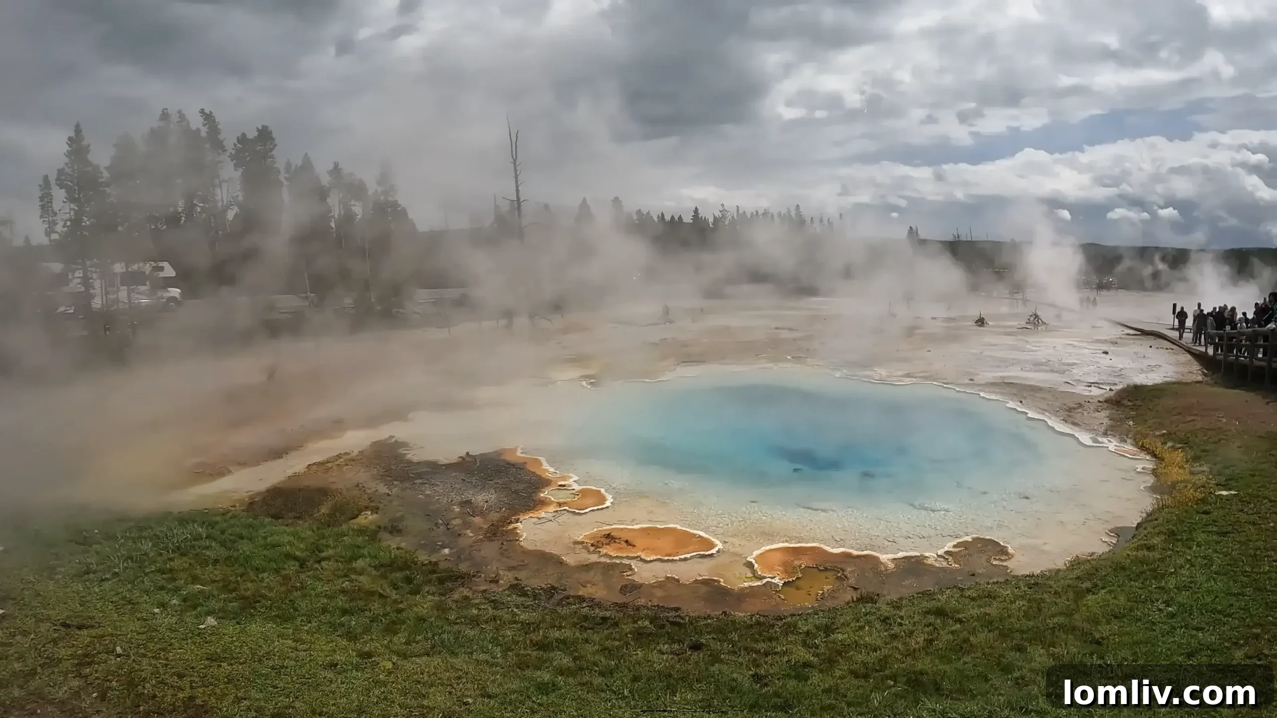 Yellowstone's Grandeur: Explore a Wild Oasis for Nature Enthusiasts 2 Grand Prismatic Spring in Yellowstone National Park