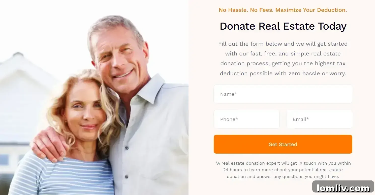 People working together to build a community structure on donated land, symbolizing real estate donation impact.