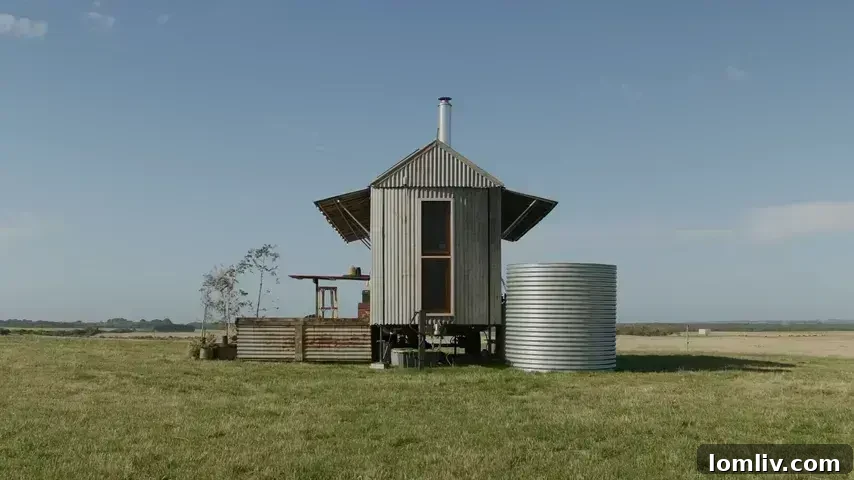 A seamless built-in shelving unit transforming an awkward nook into functional storage and display space.