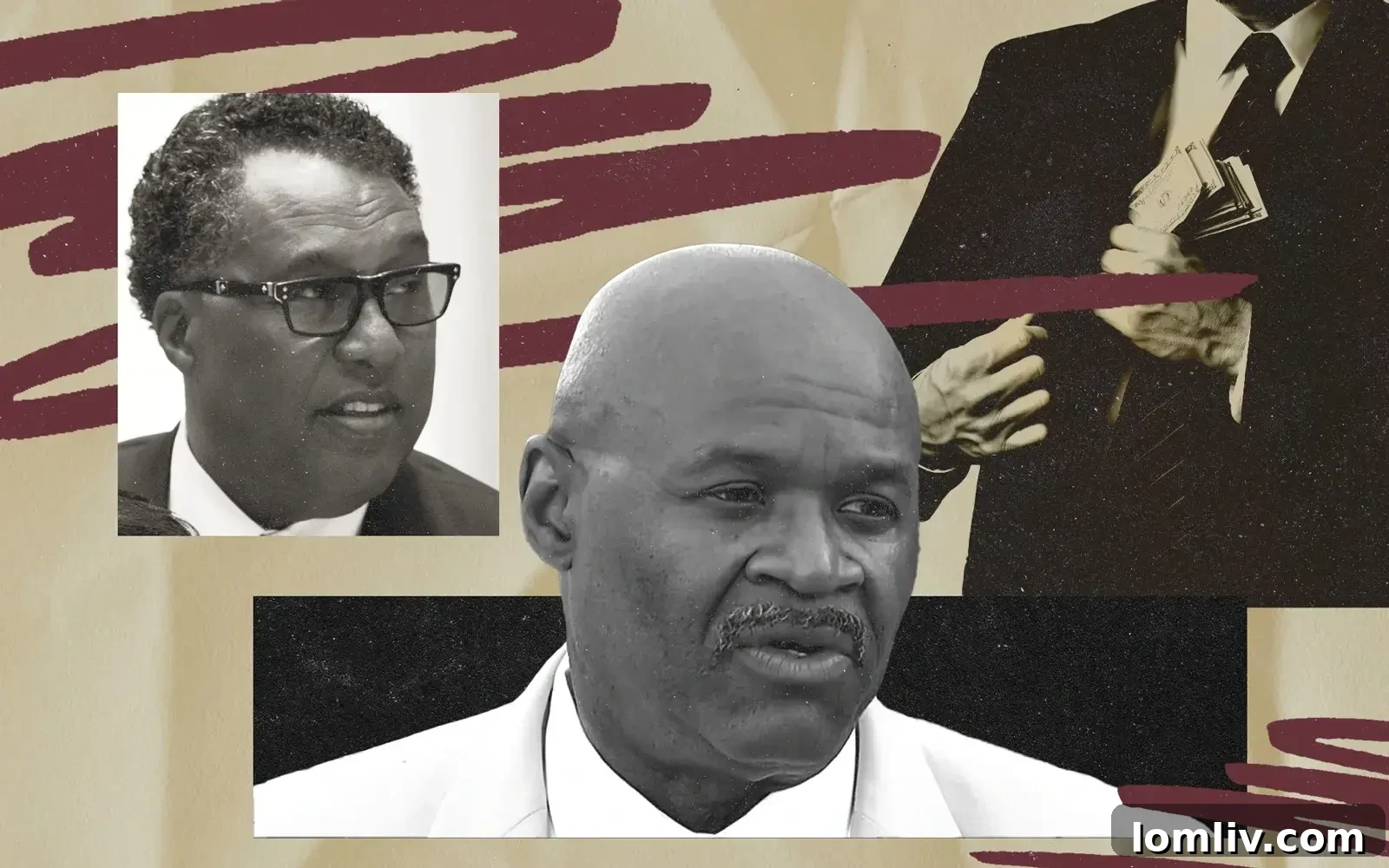 Dallas Developer Admits Guilt in City Bribery Scandal 3 Sherman Roberts (right) and Dwaine Caraway (left) in a composite image from Facebook and Getty, representing the central figures of the bribery scandal