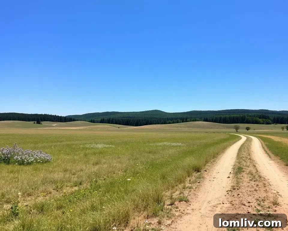 Conceptual image showing different types of buyers (investor, developer, individual) considering a piece of land, symbolizing diverse options for selling.