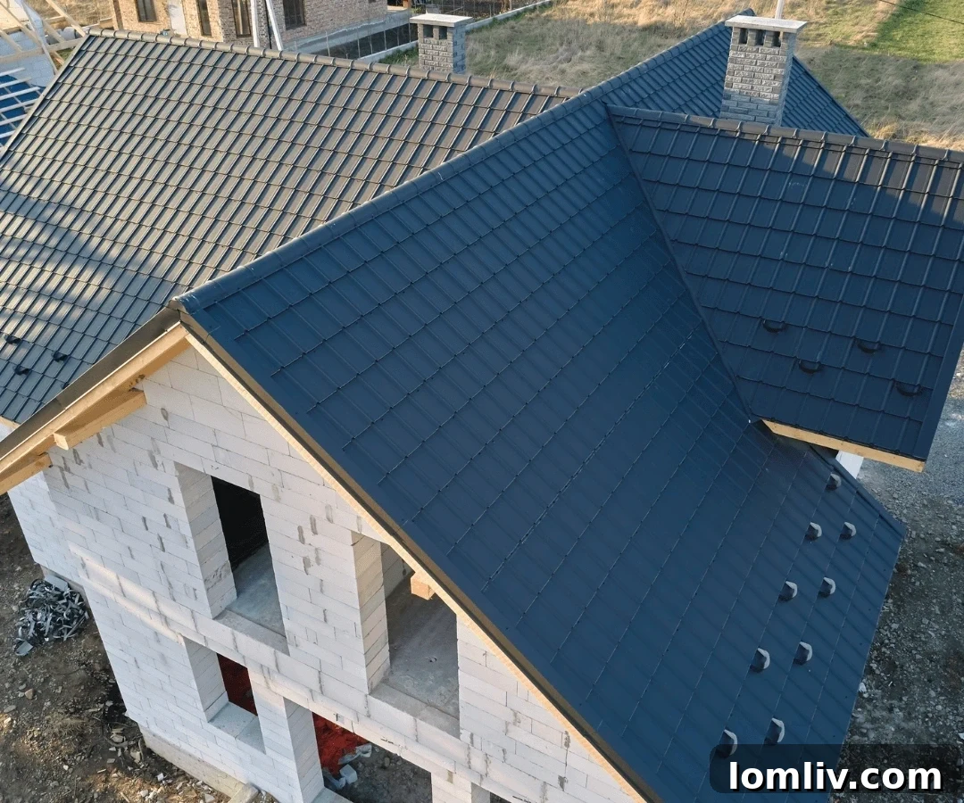 Close-up of a well-maintained tile roof in Los Angeles, illustrating quality craftsmanship and durability.