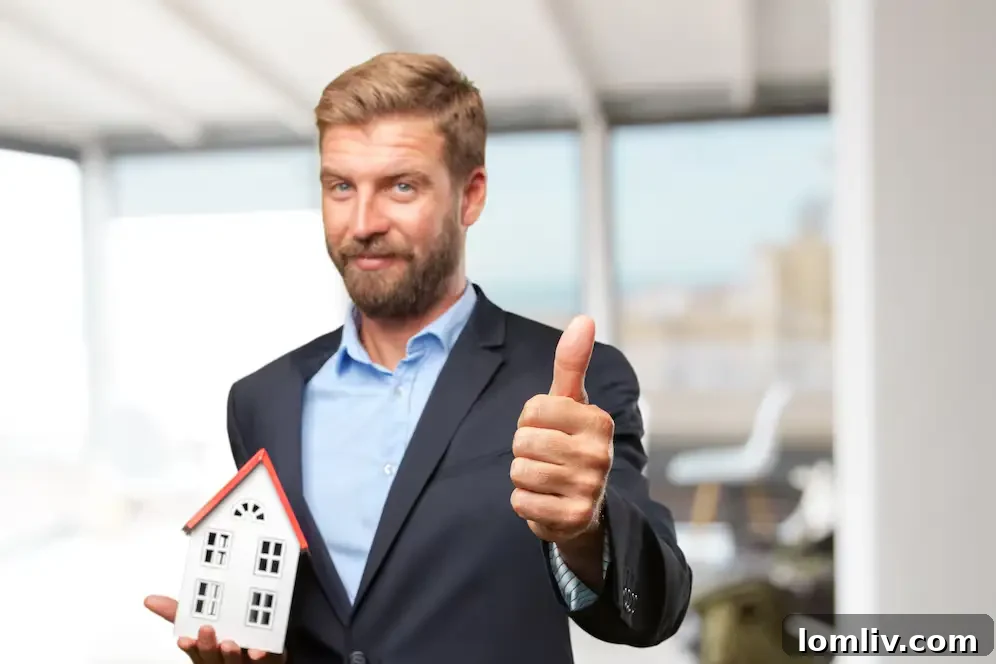 Property owner managing a short-term rental property online