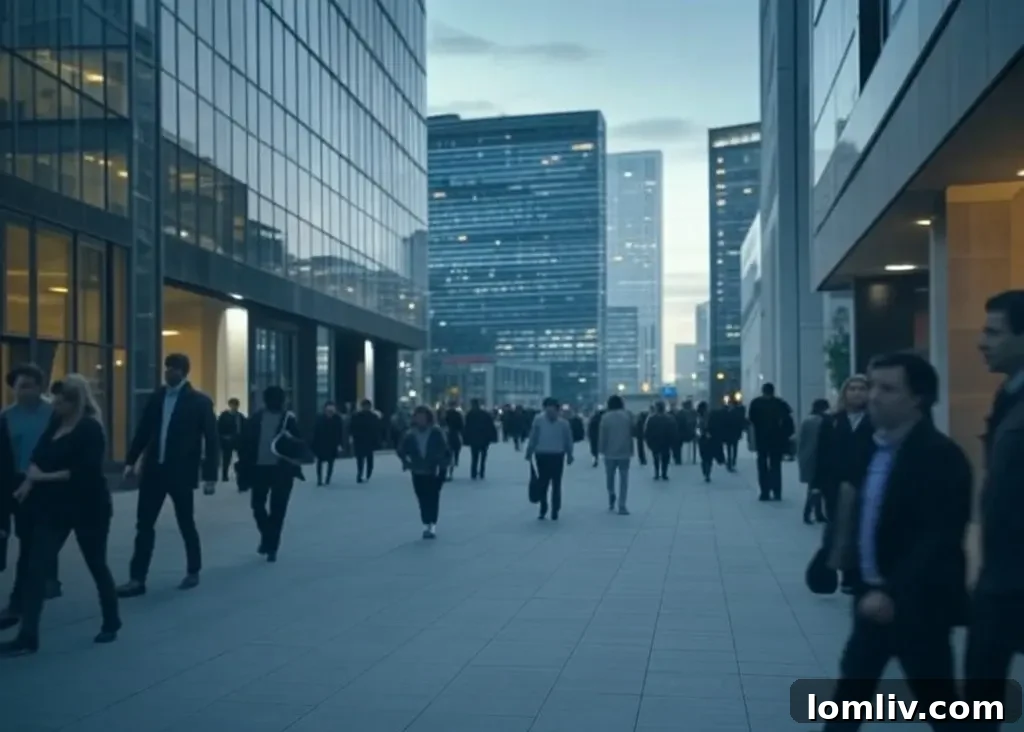 Diverse group of professionals collaborating, representing a strong local workforce.