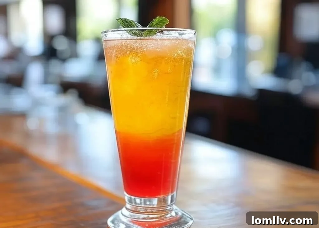 Mocktails at a real estate event