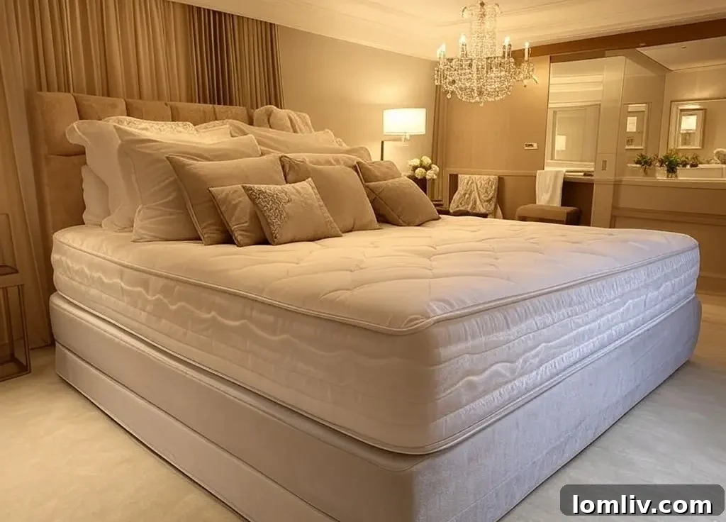 Contemporary Bedroom Design with a King Size Mattress
