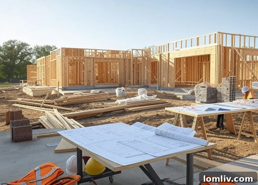 A construction worker carefully checking a building component, highlighting the precision required to adhere to building codes and safety standards.