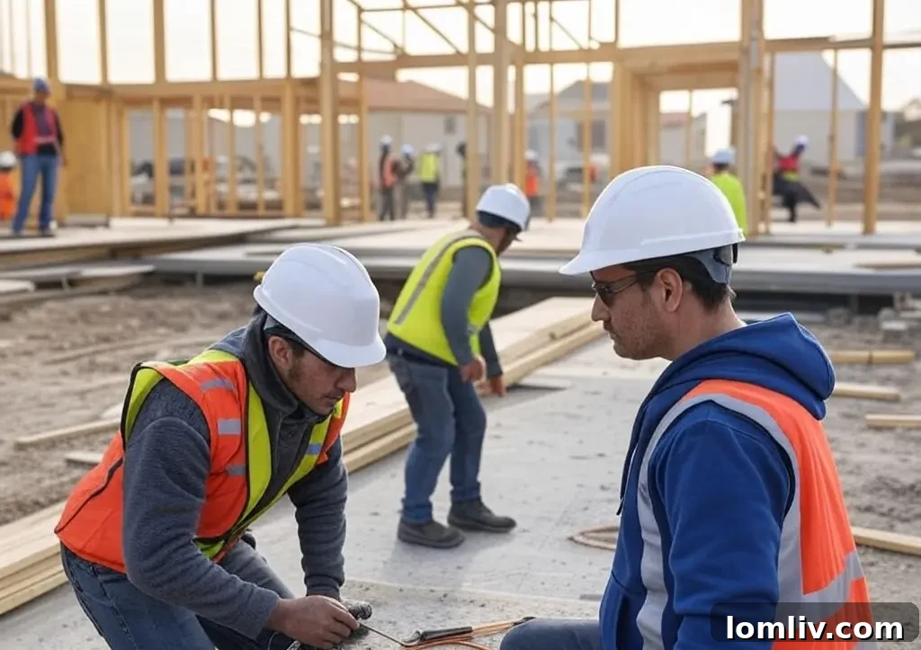 A person holding a building permit, emphasizing the official authorization required before commencing renovation work.