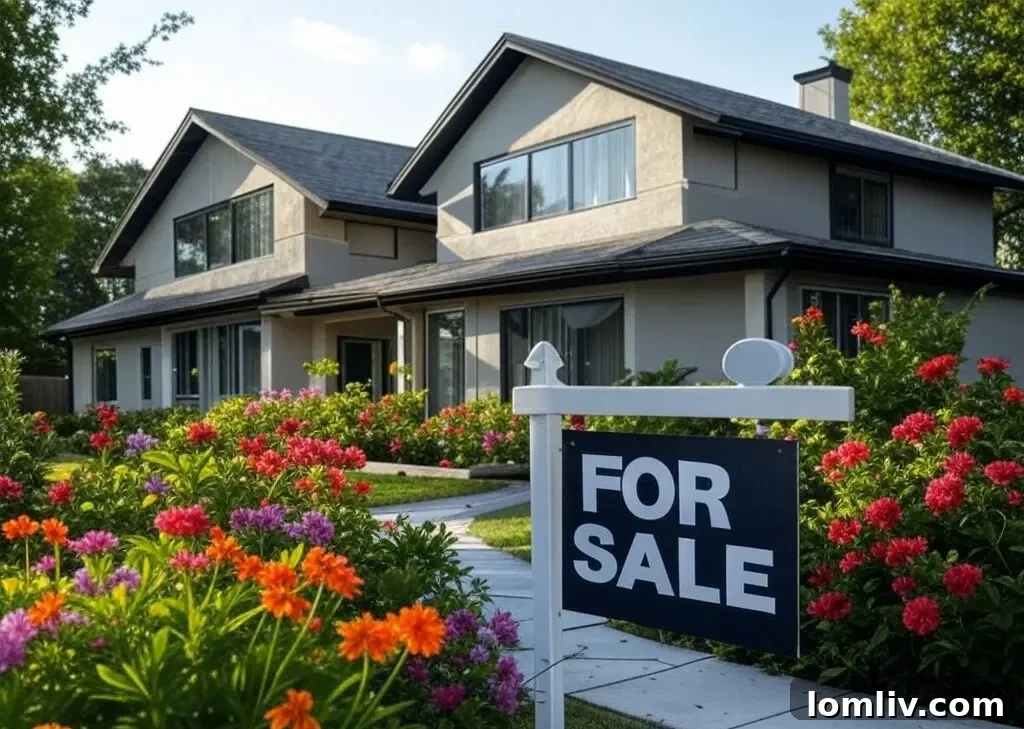 A charming home exterior with well-maintained landscaping, ready for the spring selling season.