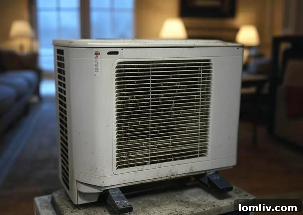 HVAC technician repairing a broken system