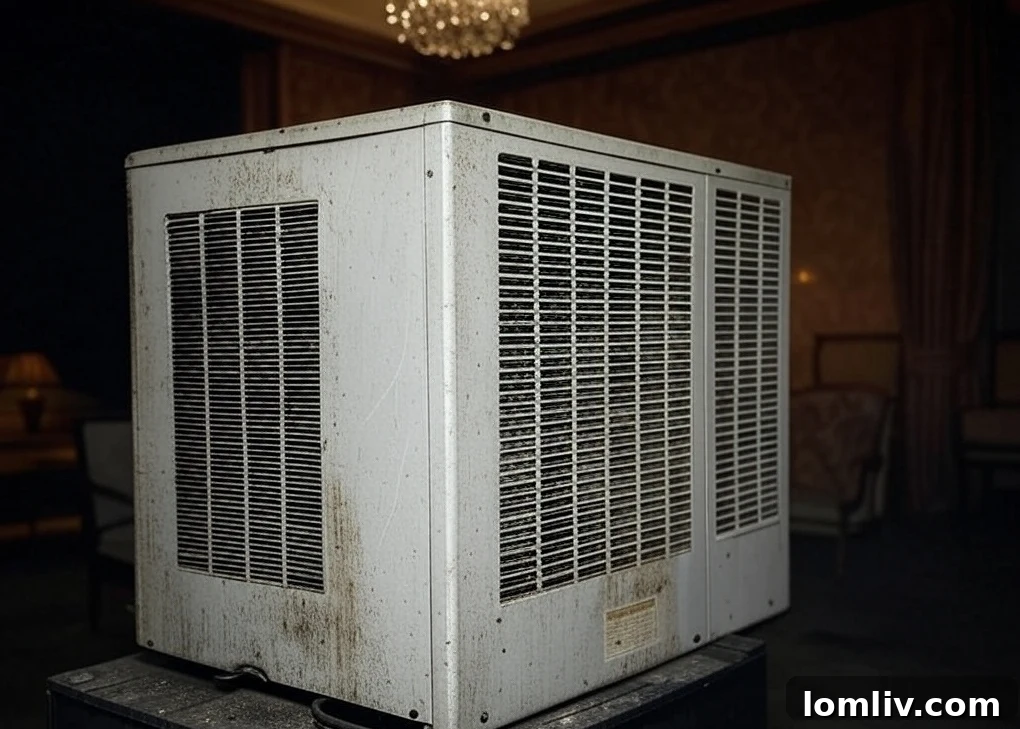 Carbon monoxide detector on a wall