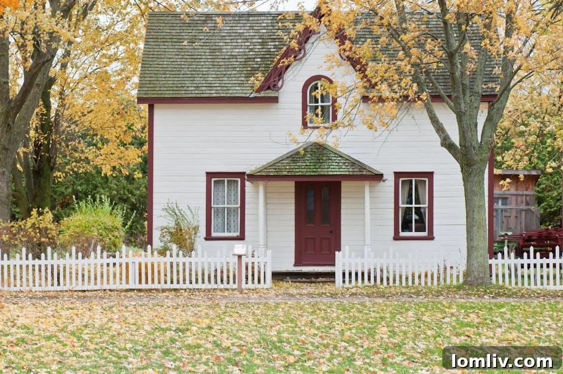 A serene living room, symbolizing the calm and simplicity of a downsized home