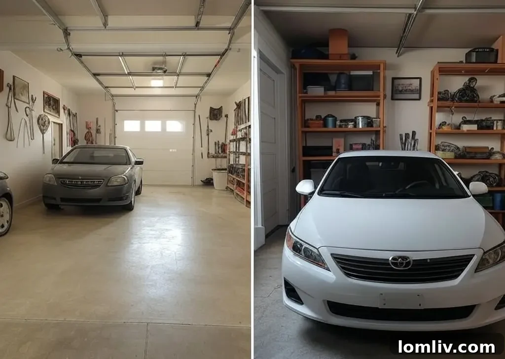 A person meticulously organizing items in a storage unit