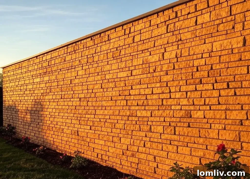 Beautiful stone walkway and brick elements in a Fayetteville garden