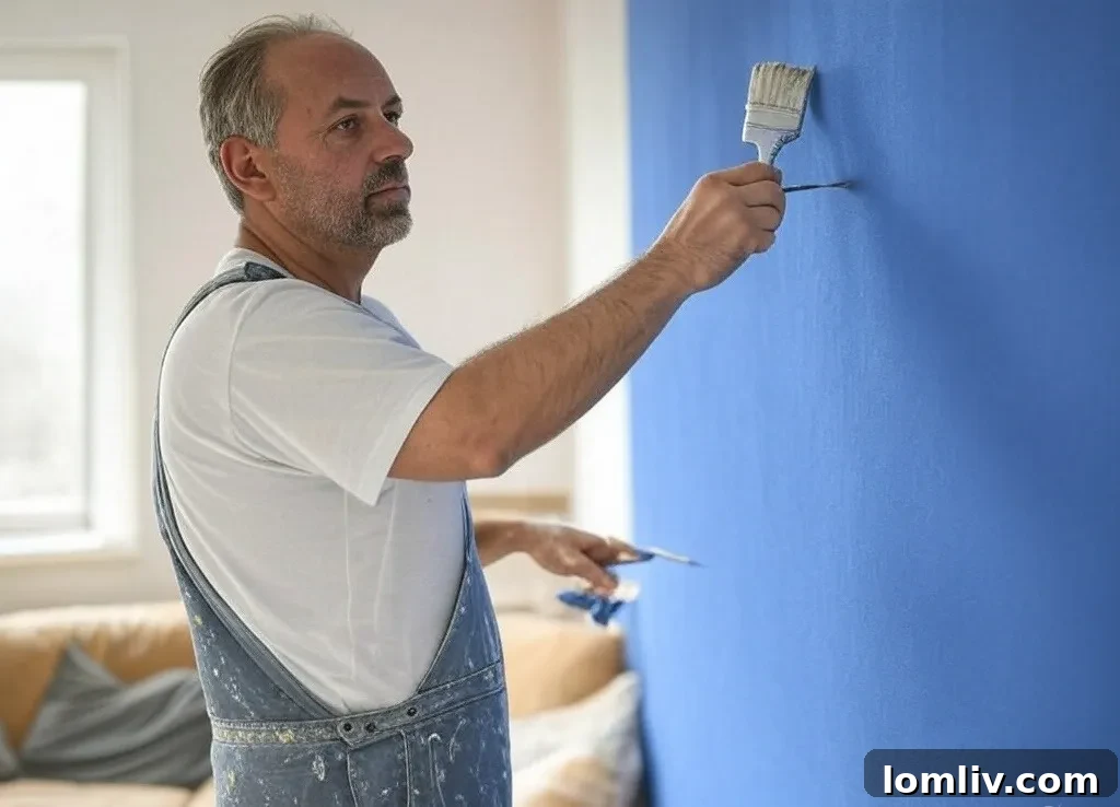 Professional Painting: Washington's Key to Maximizing Home Value 2 Professional painters applying a fresh coat of paint to a home exterior.