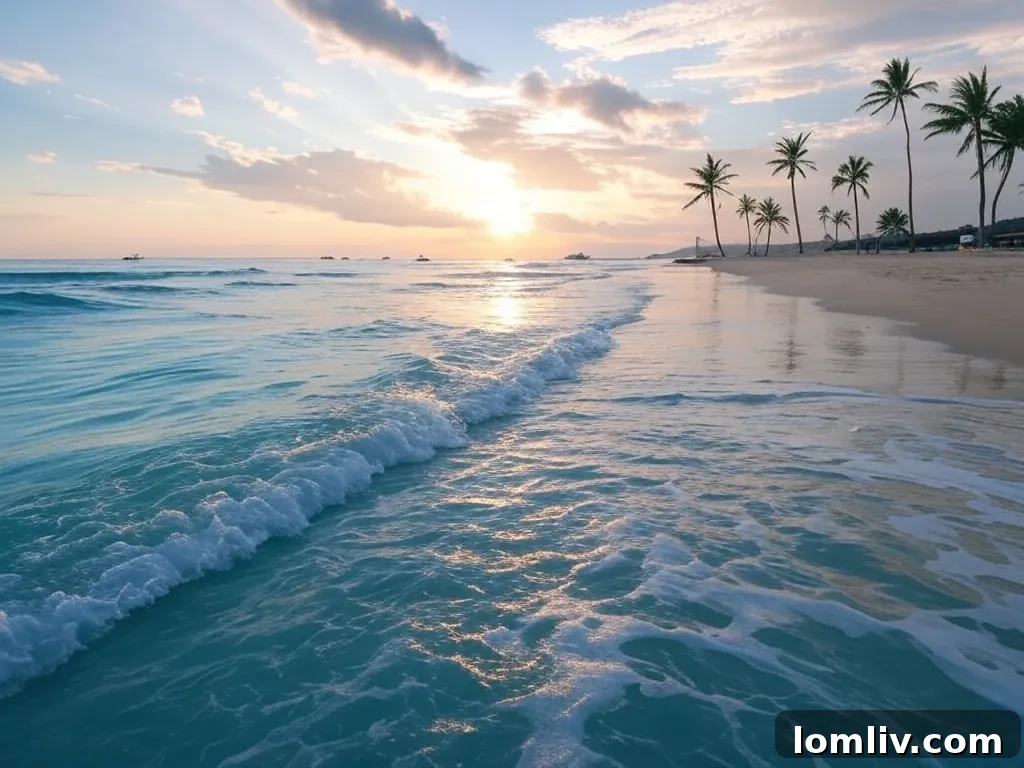 Aerial view of Phuket coastline with lush greenery and crystal-clear water, showcasing its natural beauty.
