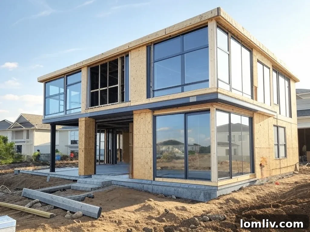 First-time home builder planning a house