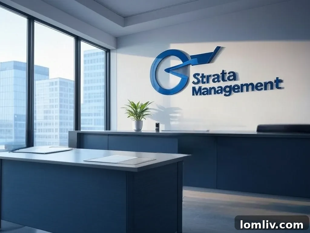 Residential complex with shared amenities, illustrating strata ownership.