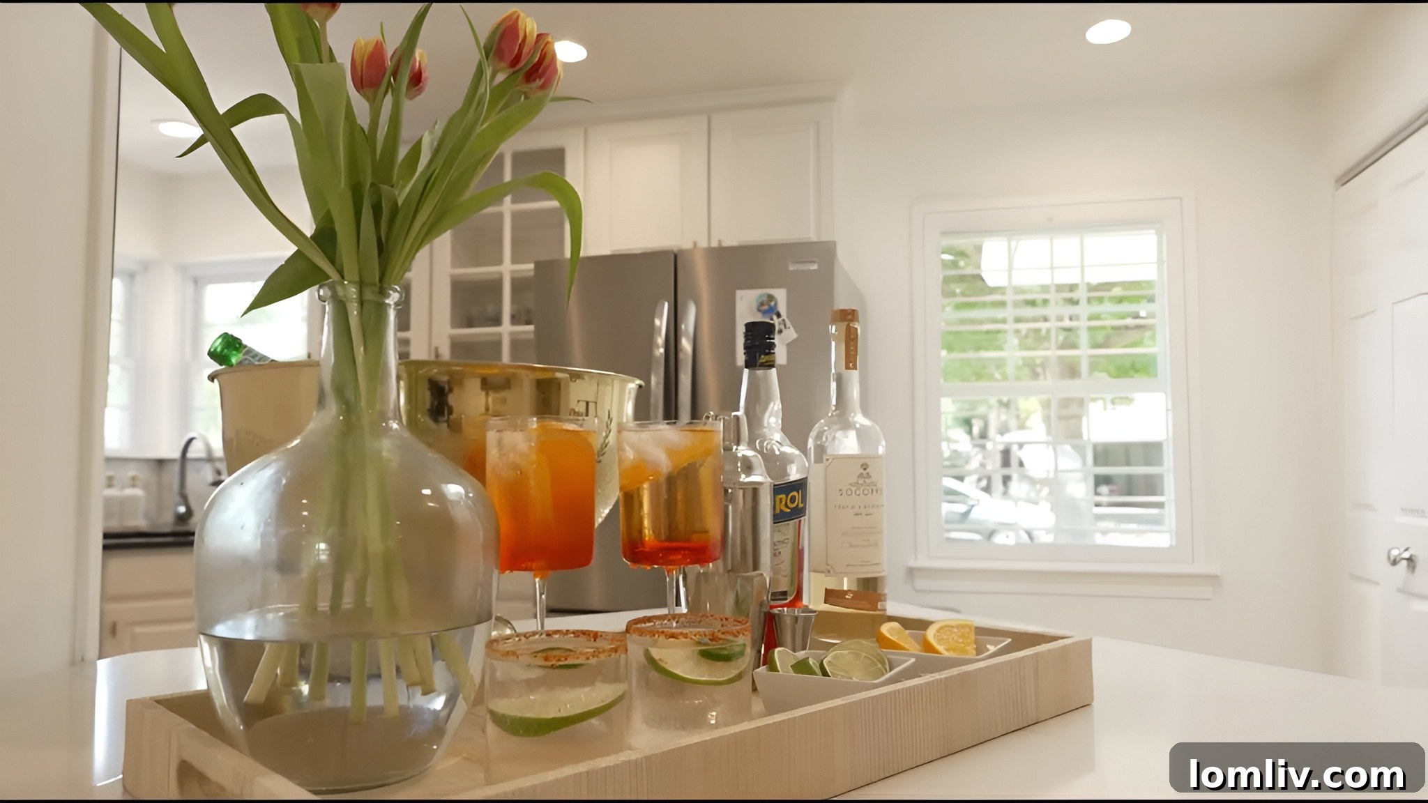A closer view of the beautifully decorated living room in Lexie Witt Townsend's Dallas home, showing thoughtful details and inviting textures.