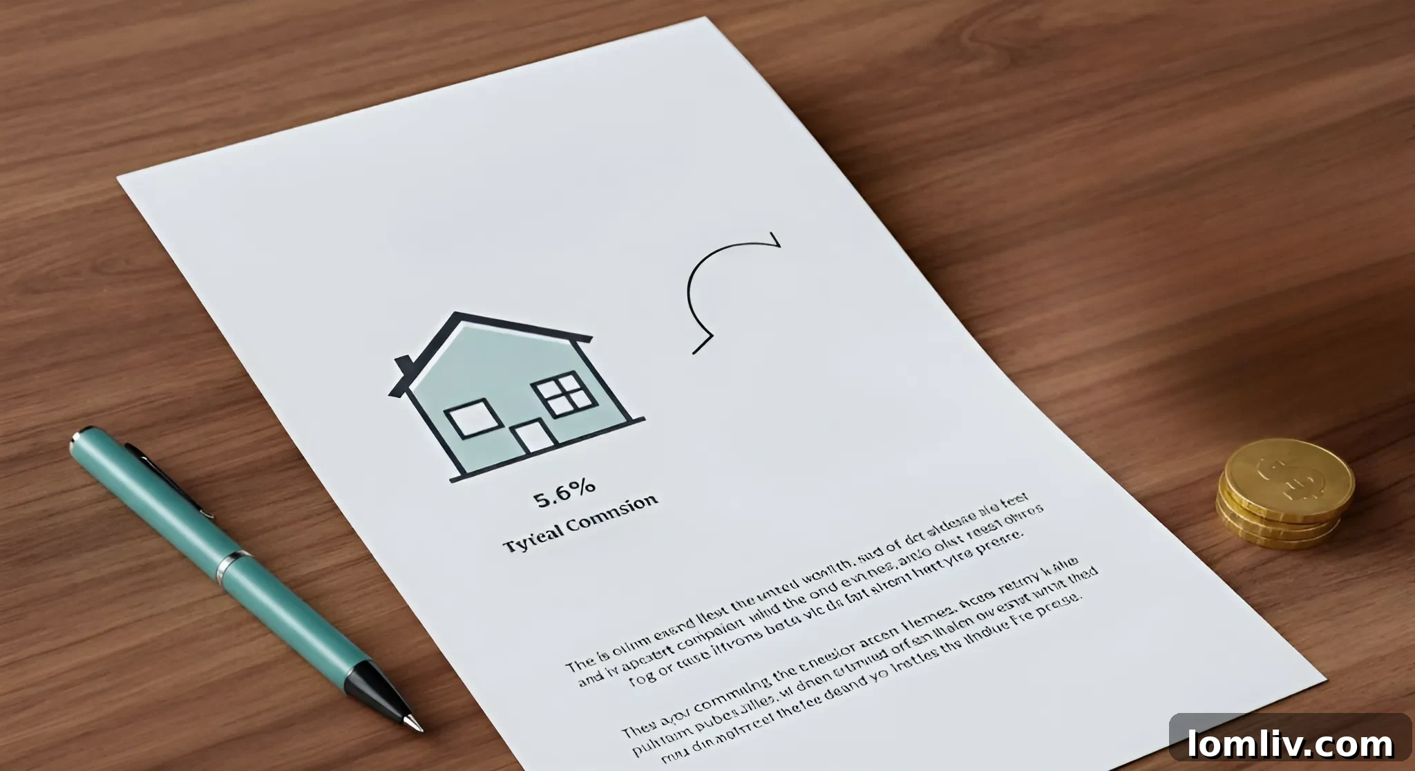 A calculator with money, emphasizing the significant financial impact of agent commissions and other selling fees.