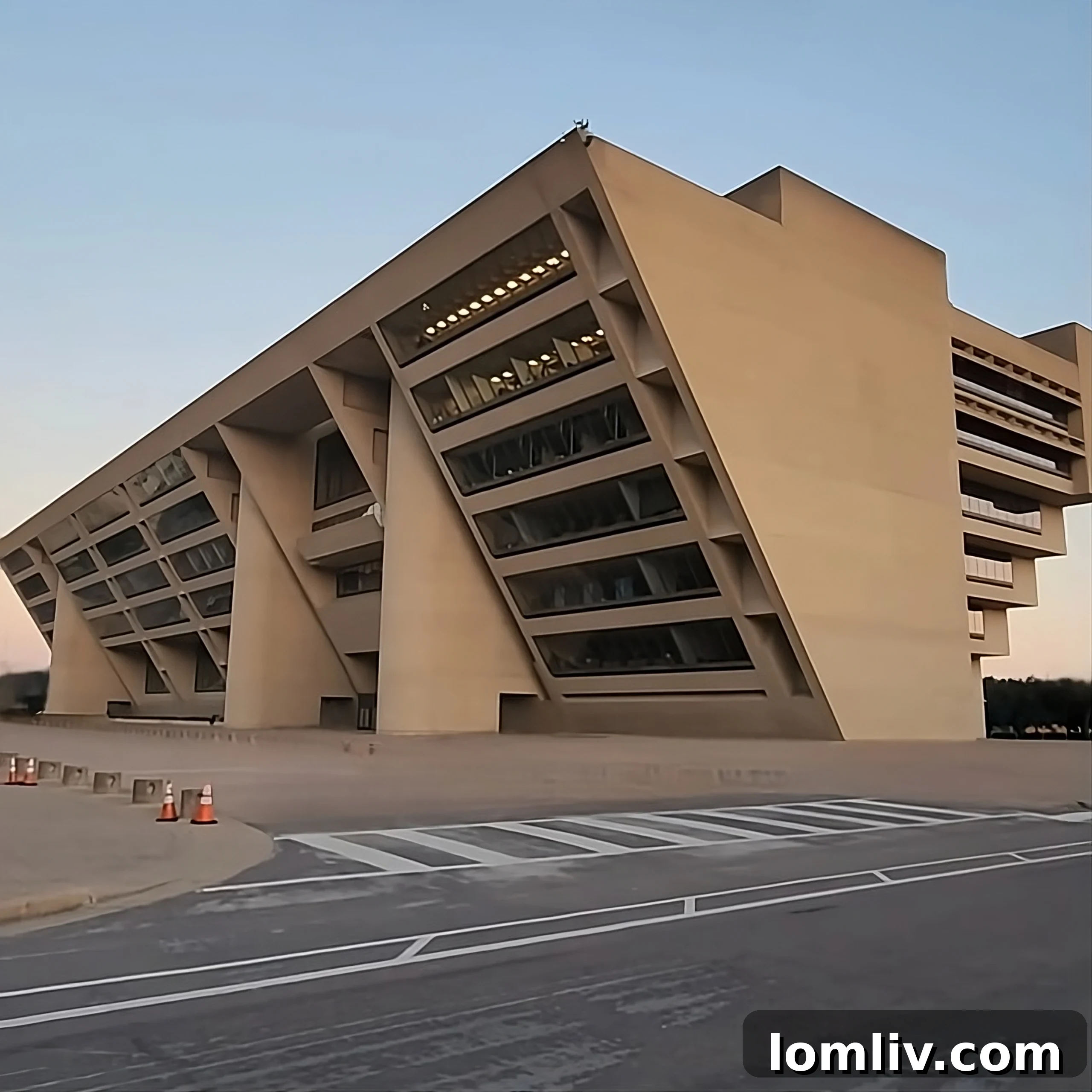 Dallas City Hall's Dire State: Crumbling Infrastructure Meets $15 Million Financial Void 2 Dallas City Hall, a symbol of the city's aging infrastructure, with the reflection of the city skyline.