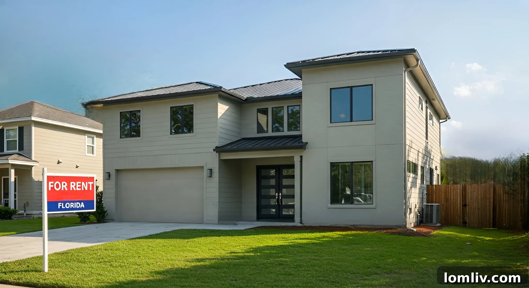 Florida's Fierce Rental Market: Property Management Mistakes That Cost You 5 A person analyzing rental market data on a laptop, with a graph overlay.