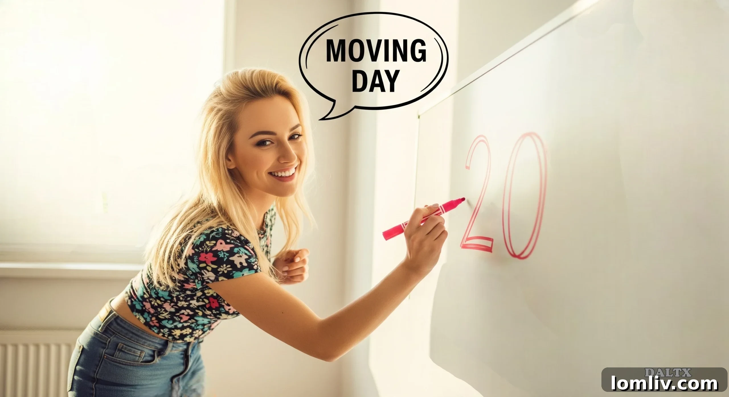 Person looking at a moving checklist on a tablet, symbolizing early planning for an NYC move