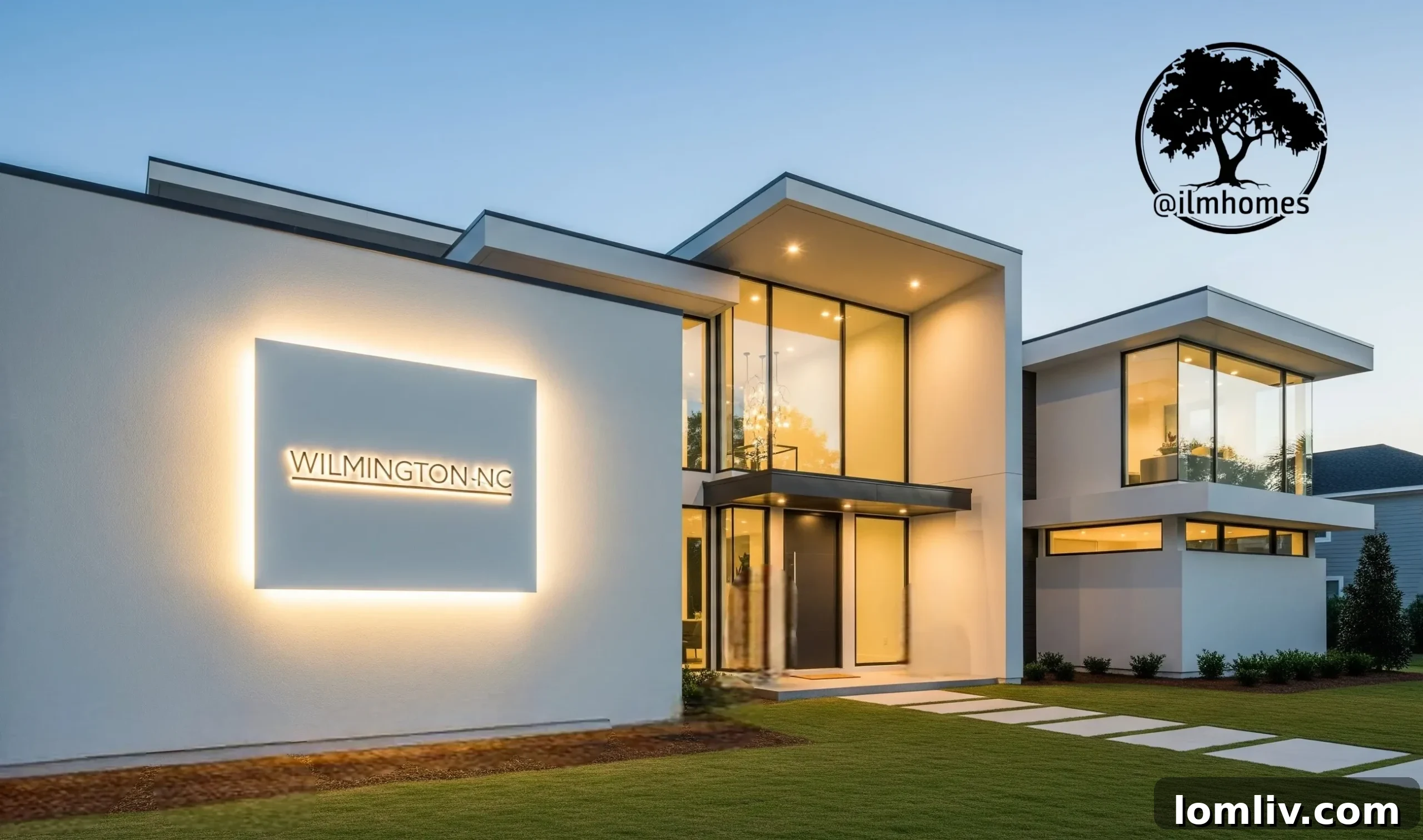 Modern home exterior with lush landscaping, representing an ideal property for today's buyers.