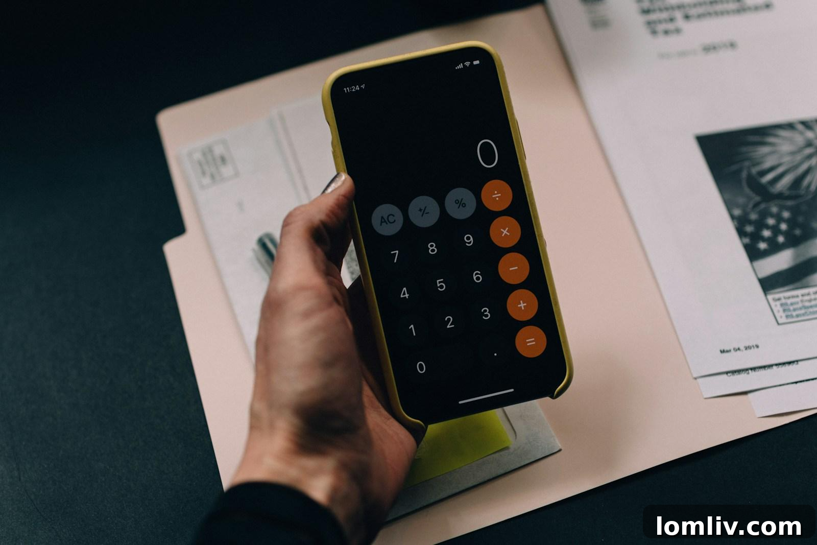 A detailed close-up of a property tax document, emphasizing the importance of understanding financial obligations for real estate investors.