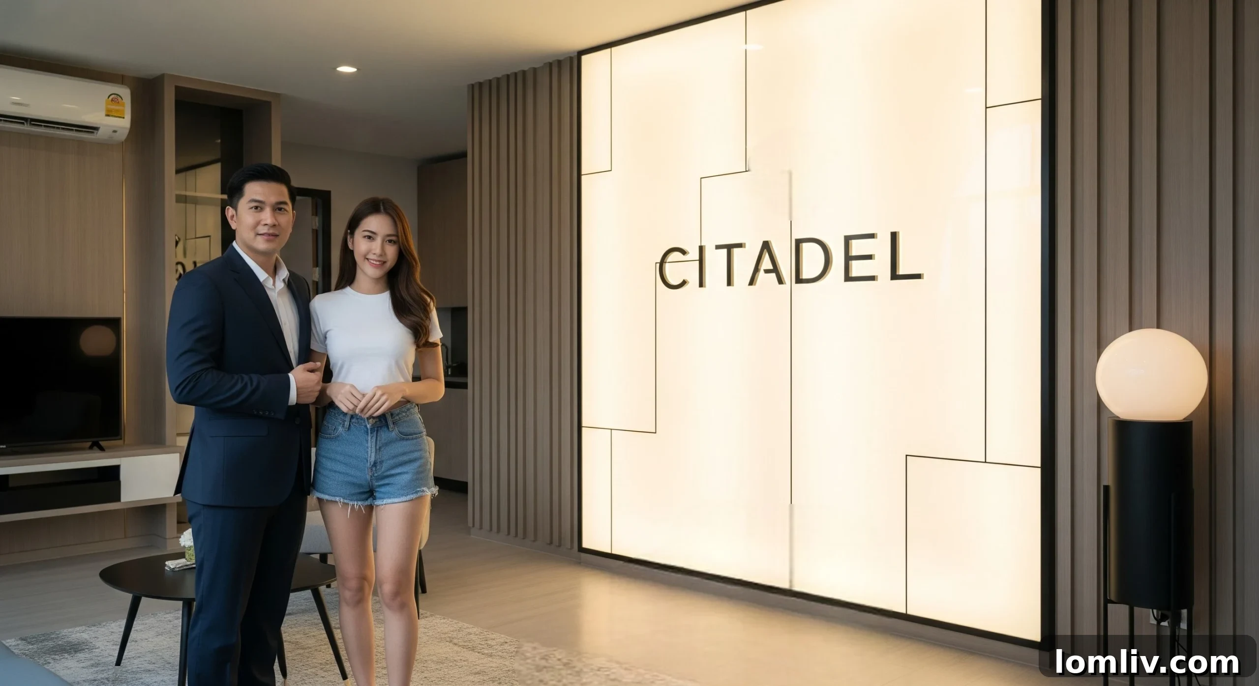 View of Chao Phraya River with boats and city buildings