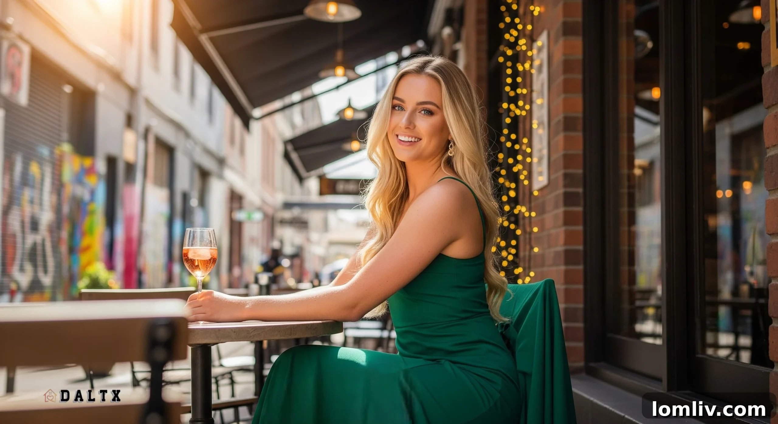 People enjoying a café in a Melbourne laneway