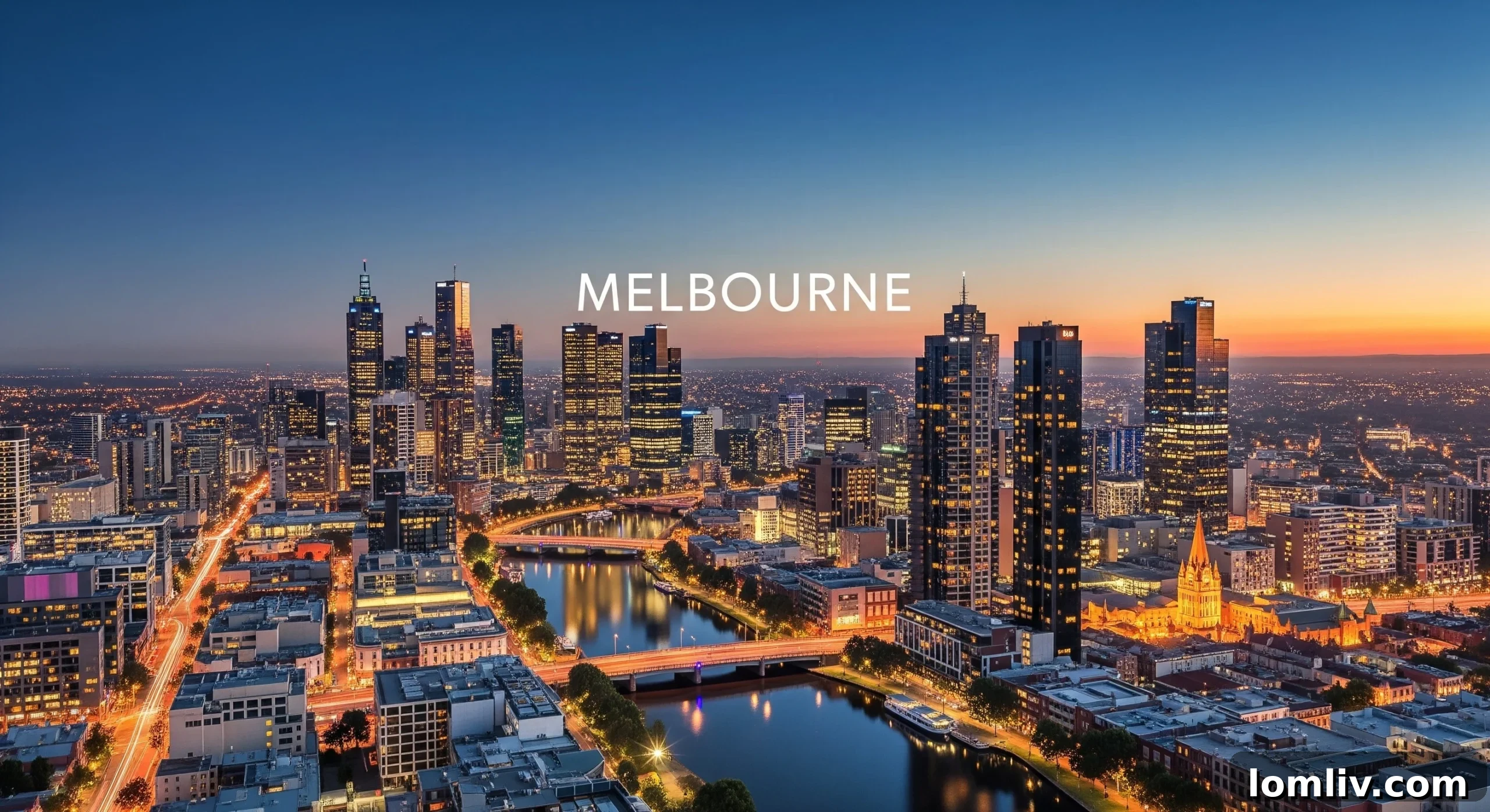 Modern residential buildings in Melbourne