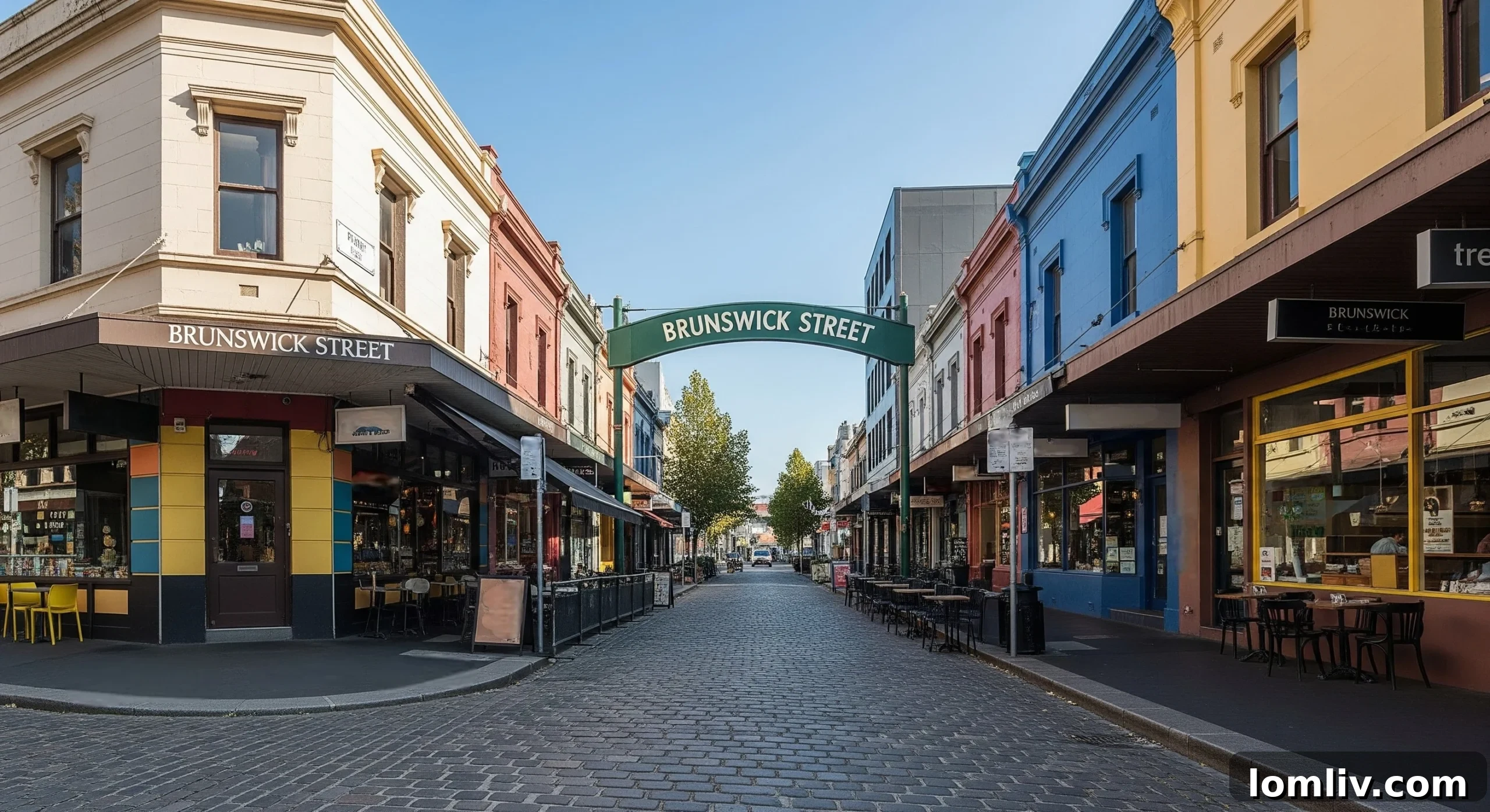Residential street in a Melbourne suburb