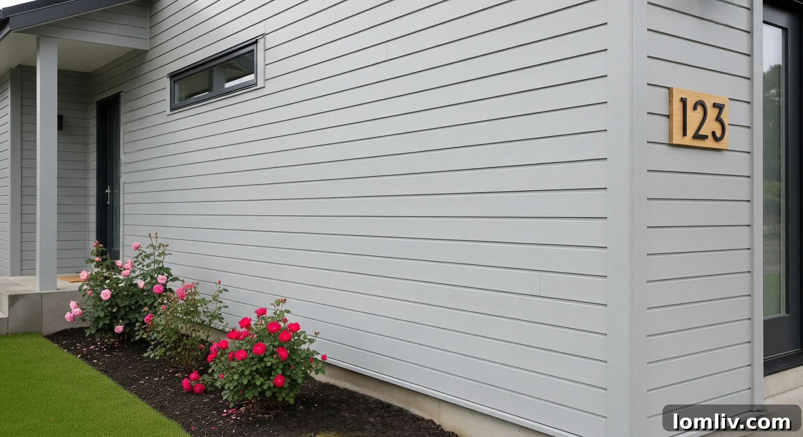 A well-maintained home exterior, showcasing the long-term benefits of professional painting.