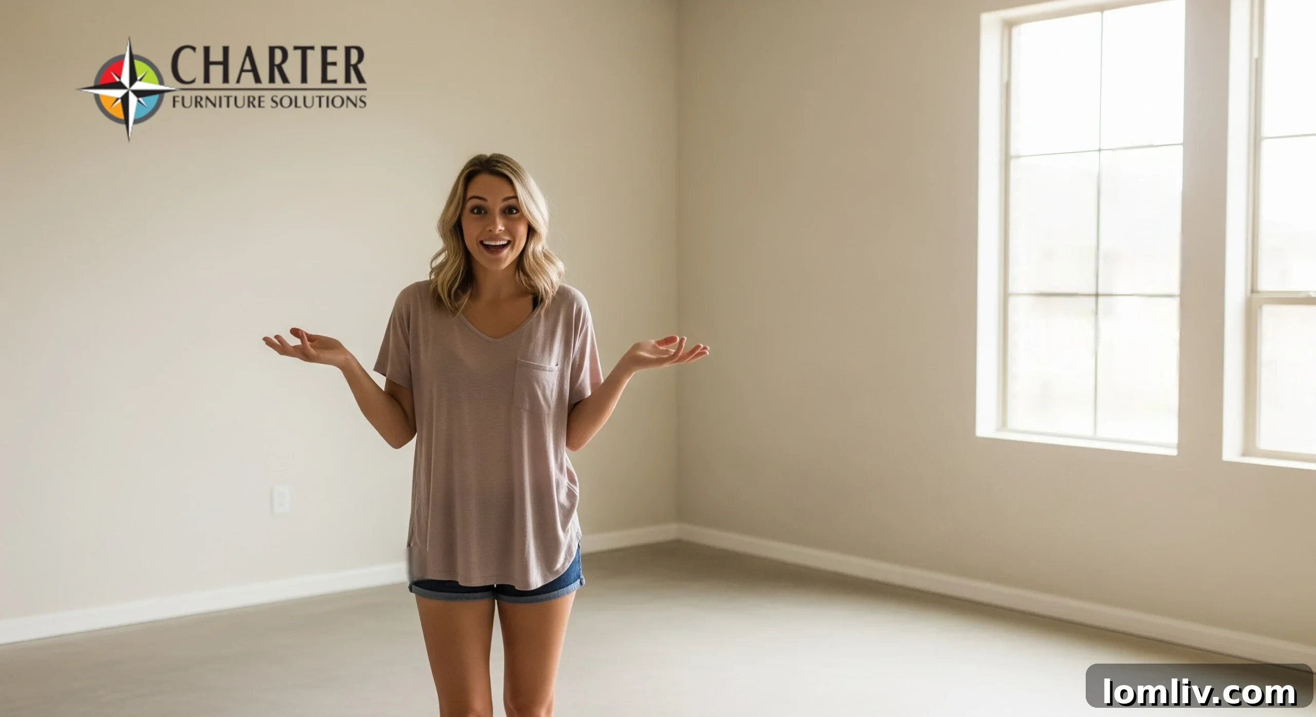 Boş mutfak alanı, alıcıların ev sahneleme olmadan işlevselliği görselleştirmekte zorlandığını vurguluyor