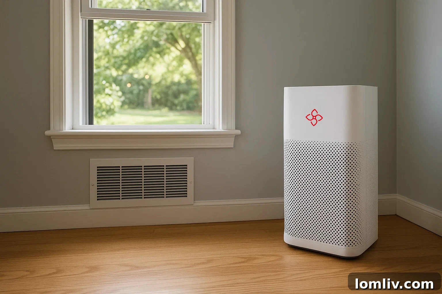 Beyond Decor: Thailand's Most Common Post-Makeover Oversight 4 Air purifier operating in a clean room