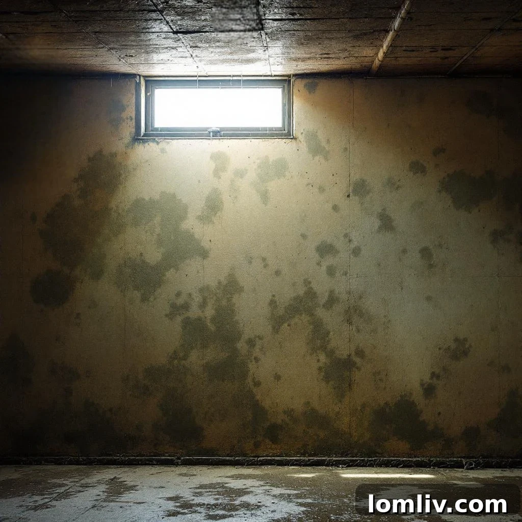 New England's Silent Foe: Understanding Mold's Health Toll and When to Seek Expert Assistance 2 Mold growing on a damp wall, highlighting the hidden danger.