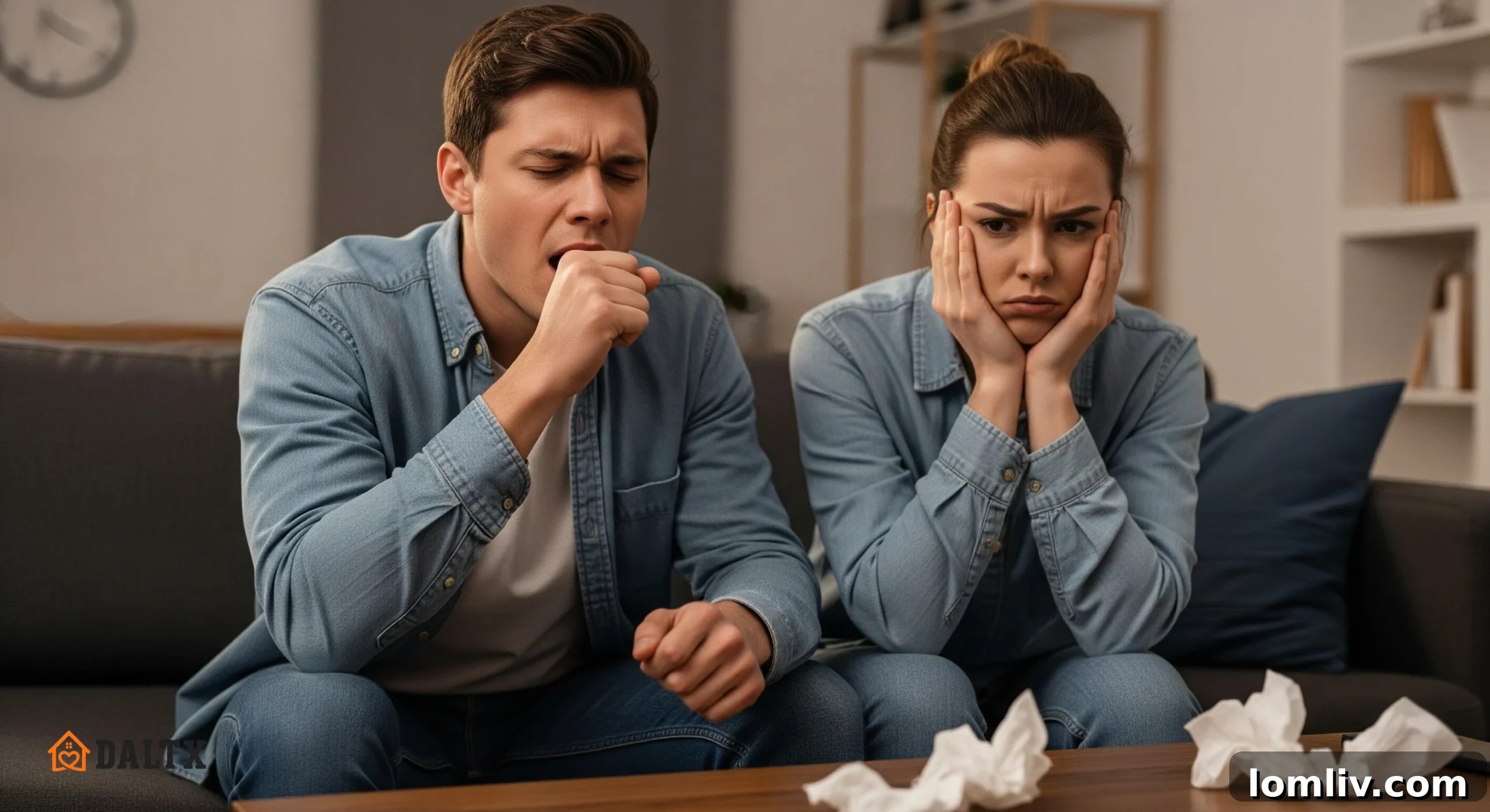 New England's Silent Foe: Understanding Mold's Health Toll and When to Seek Expert Assistance 3 A person experiencing symptoms related to mold exposure.