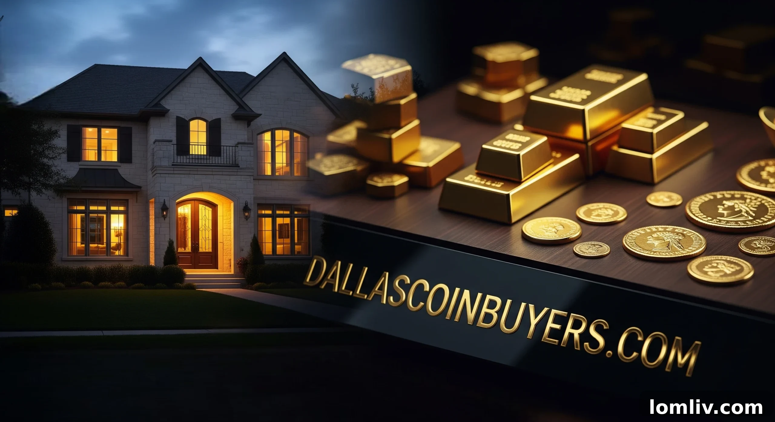 A person examining a gold coin with a magnifying glass, emphasizing the meticulous process of evaluating precious metals.